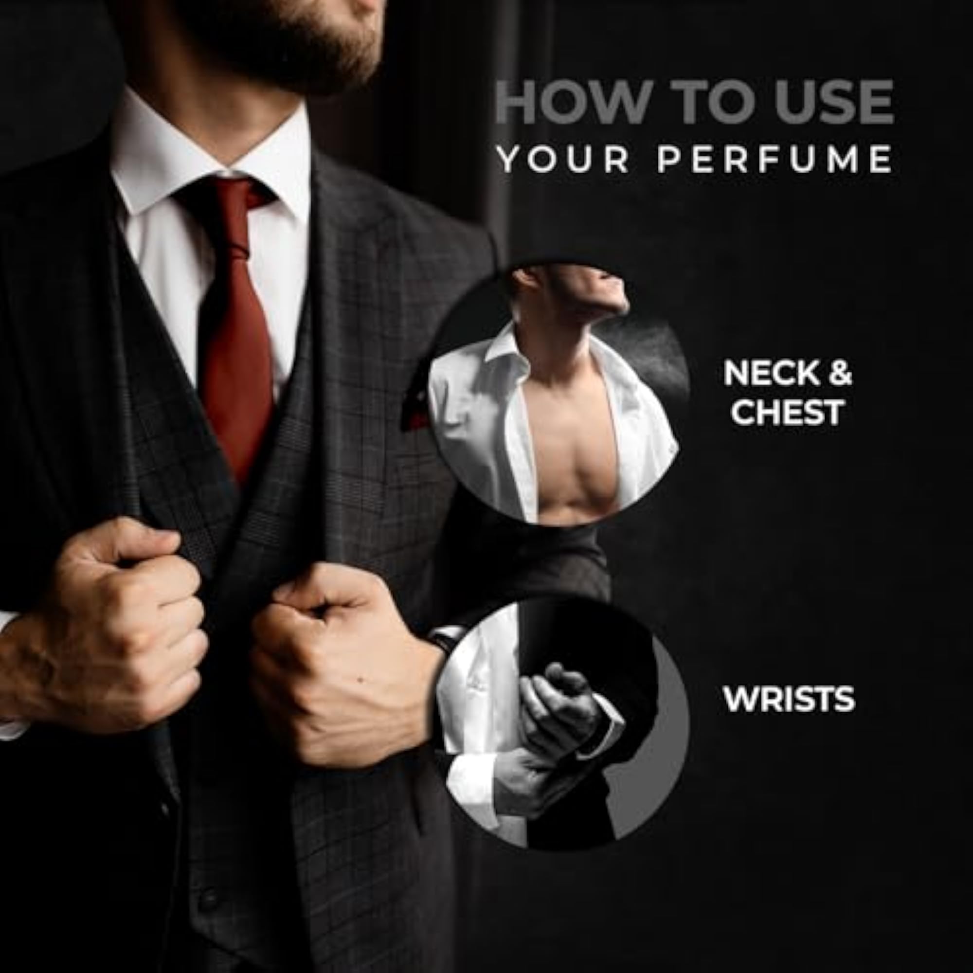 Men's Long Lasting Fresh & Spicy Eau De Parfum, Ideal Gift